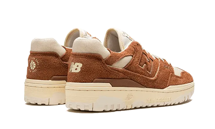550 Aime Leon Dore Brown Suede VOSneakers