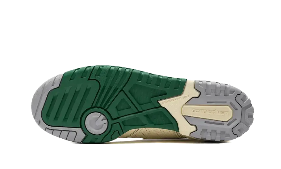 550 Aime Leon Dore Masaryk Community Gym Green VOSneakers