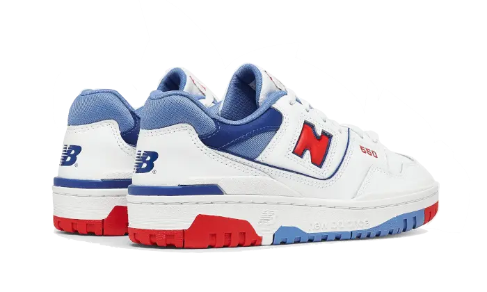 550 White True Red VOSneakers