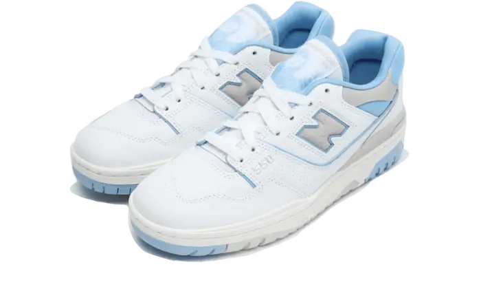 550 White University Blue VOSneakers