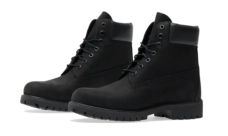 6" Premium Waterproof Boot Black Nubuck VOSneakers