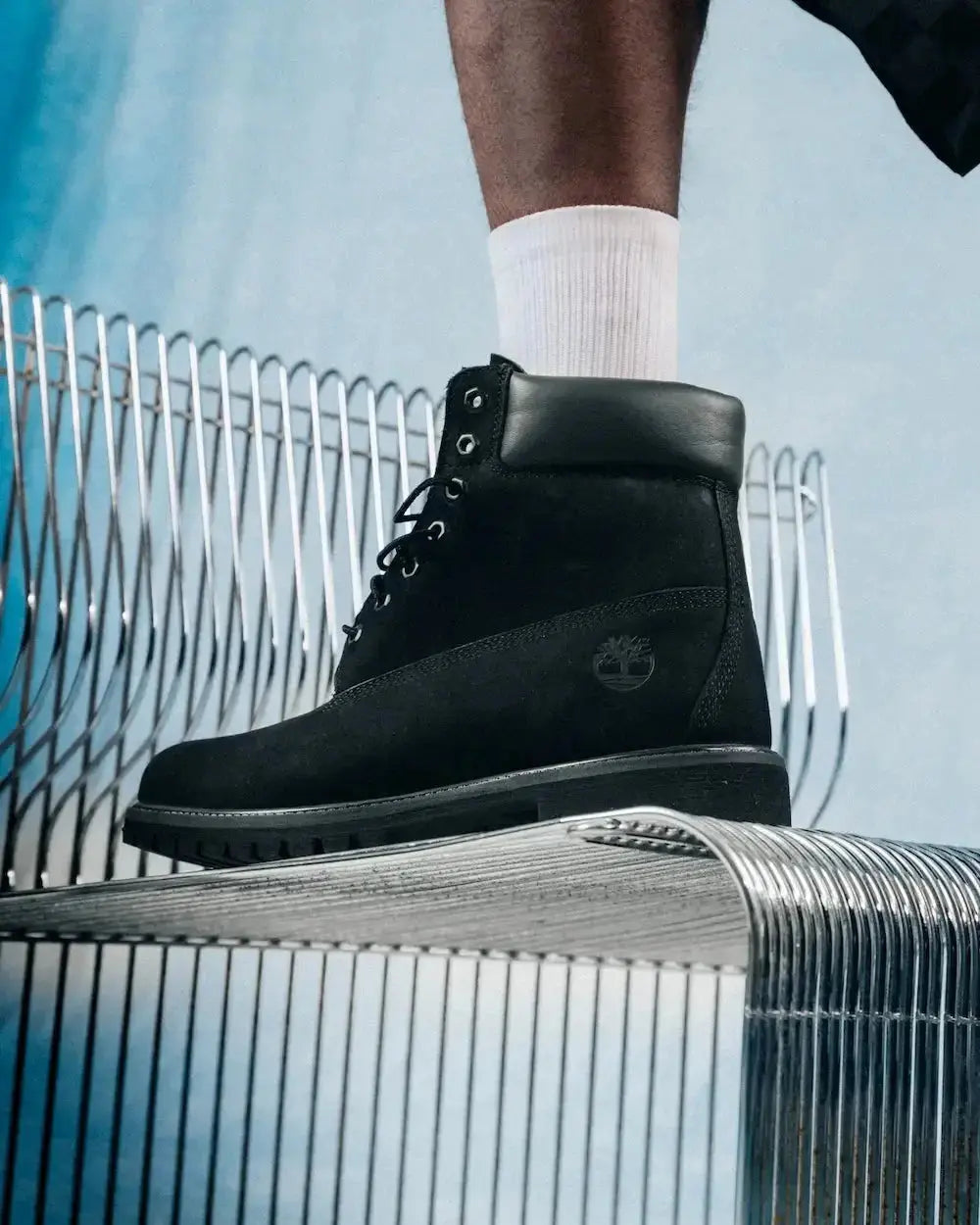 6" Premium Waterproof Boot Black Nubuck VOSneakers