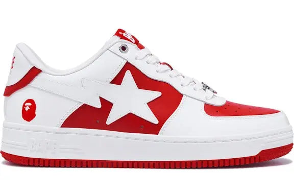 A Bathing Ape Bape Sta Low#6 Red BAPE