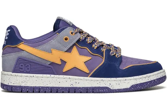 A Bathing Ape Sk 8 Sta#4 M 2 Purple BAPE
