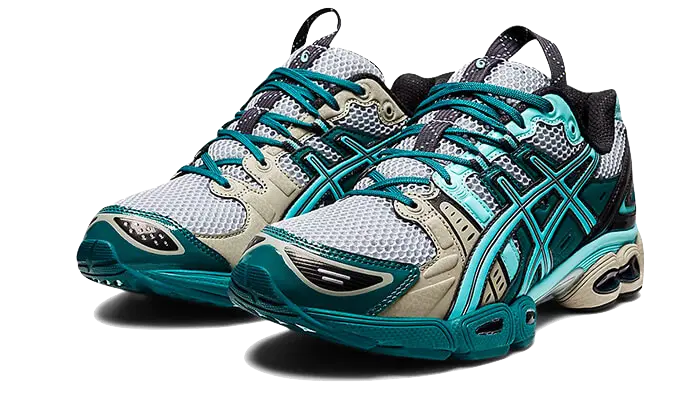 ASICS UB3-S Gel-Nimbus 9 Kiko Kostadinov Piedmont Grey Aruba Blue Asics