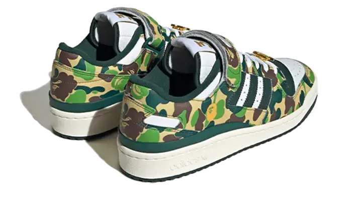 Adidas Forum 84 Low Bape 30th Anniversary Green Camo VOSneakers