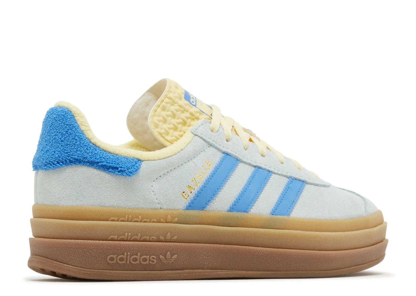 Adidas Gazelle Bold Almost Blue Yellow Adidas