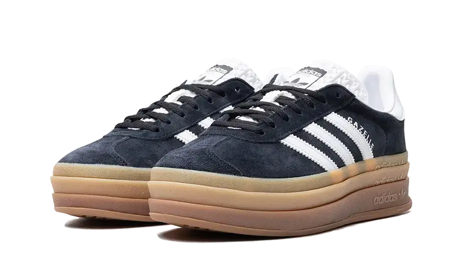 Adidas Gazelle Bold Core Black Cloud White Adidas