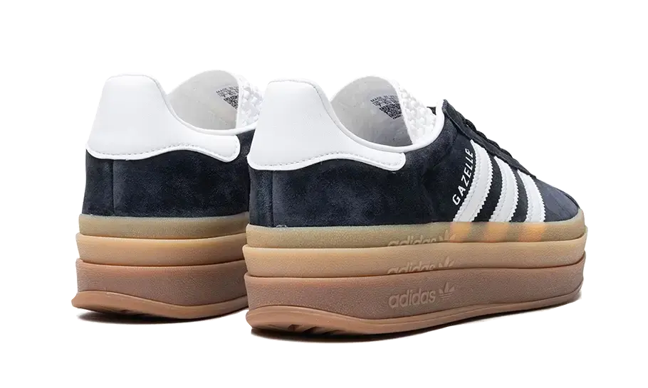 Adidas Gazelle Bold Core Black Cloud White Adidas