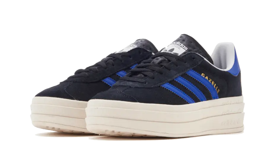 Adidas Gazelle Bold Core Black Lucid Blue VOSneakers