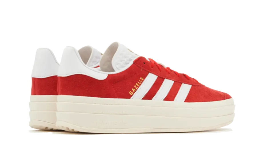 Adidas Gazelle Bold Red Cloud White Adidas