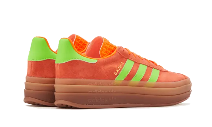Adidas Gazelle Bold Solar Orange Solar Green Adidas