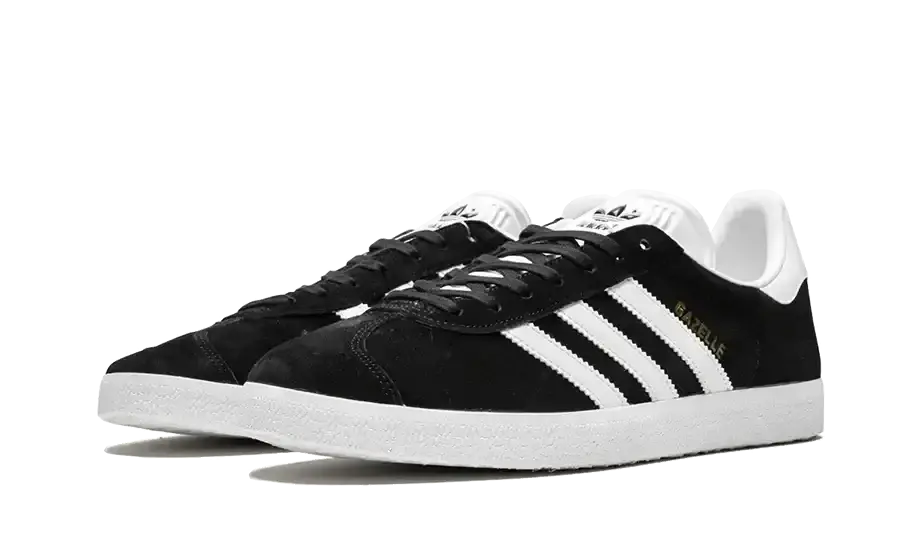 Adidas Gazelle Core Black Cloud White Gold VOSneakers