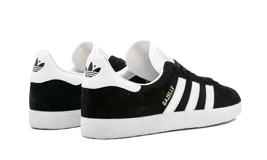 Adidas Gazelle Core Black Cloud White Gold VOSneakers