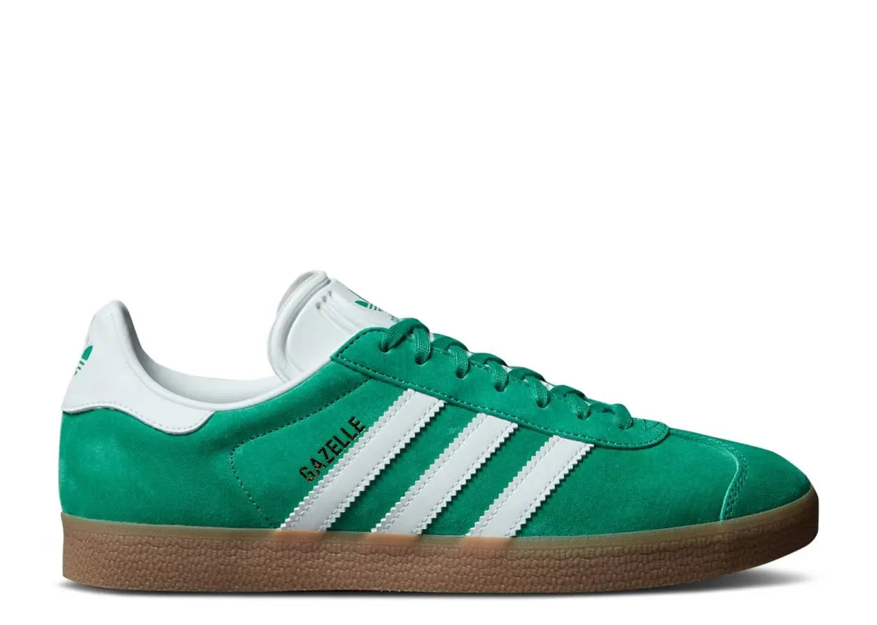 Adidas Gazelle Court Green Footwear White Adidas