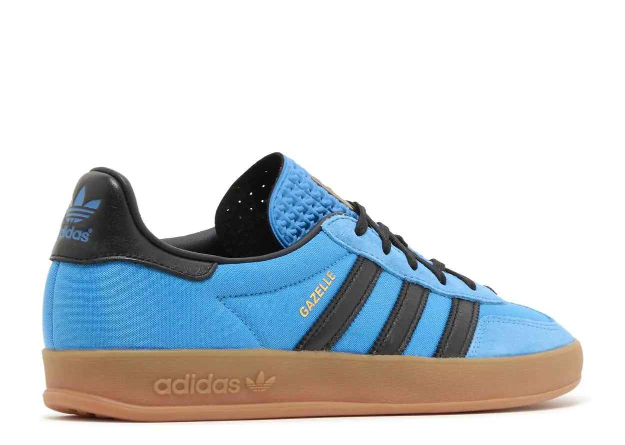 Adidas Gazelle Indoor Bright Blue Black Gum Adidas