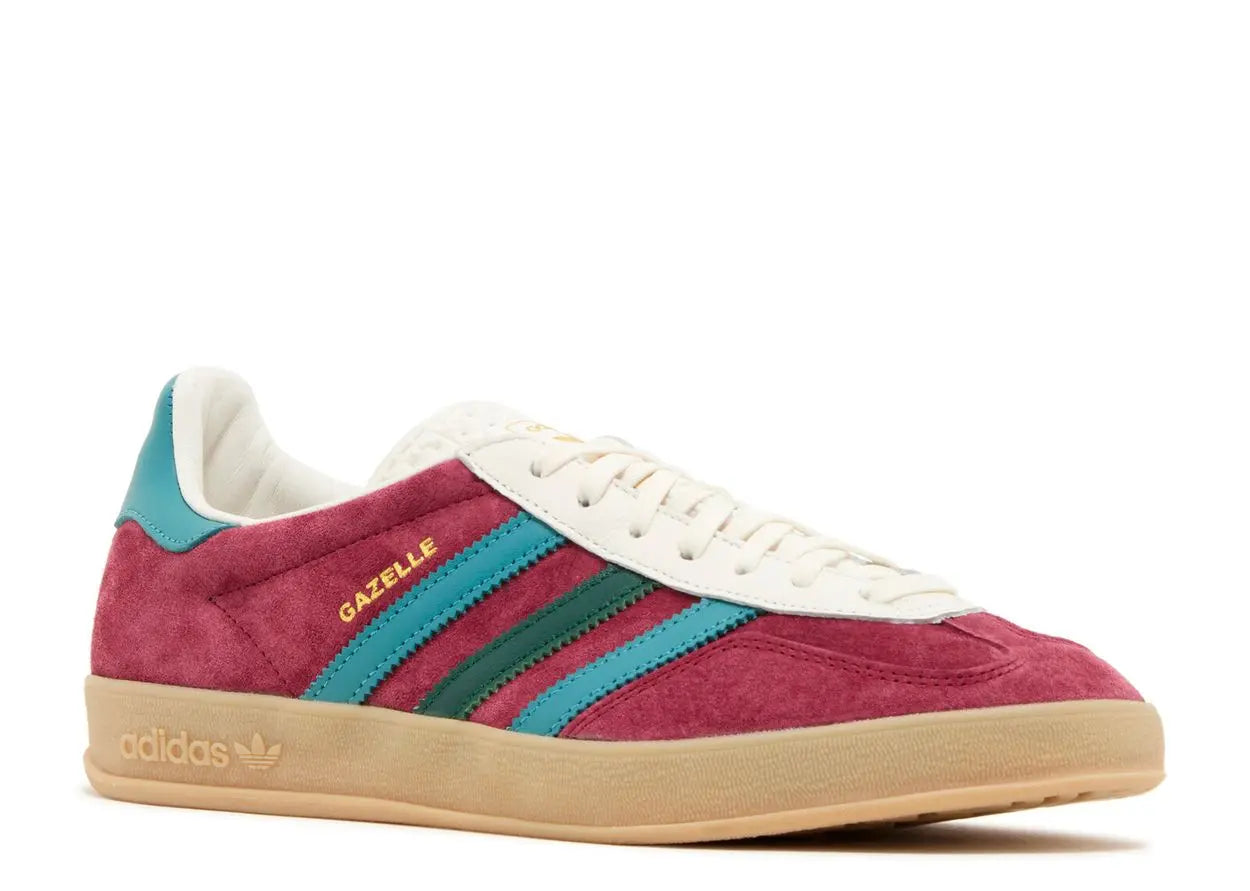 Adidas Gazelle Indoor Collegiate Burgundy Arctic Fusion Adidas