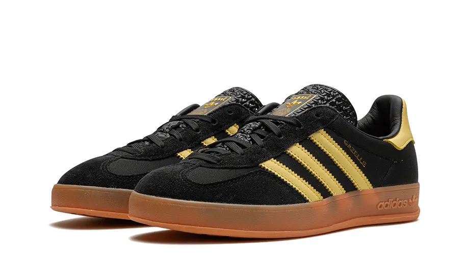 Adidas Gazelle Indoor Core Black Almost Yellow VOSneakers
