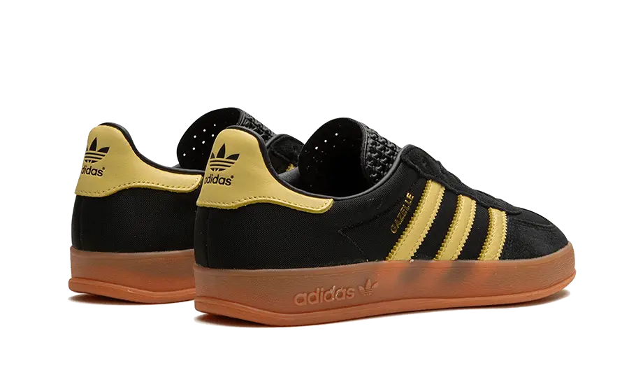 Adidas Gazelle Indoor Core Black Almost Yellow VOSneakers