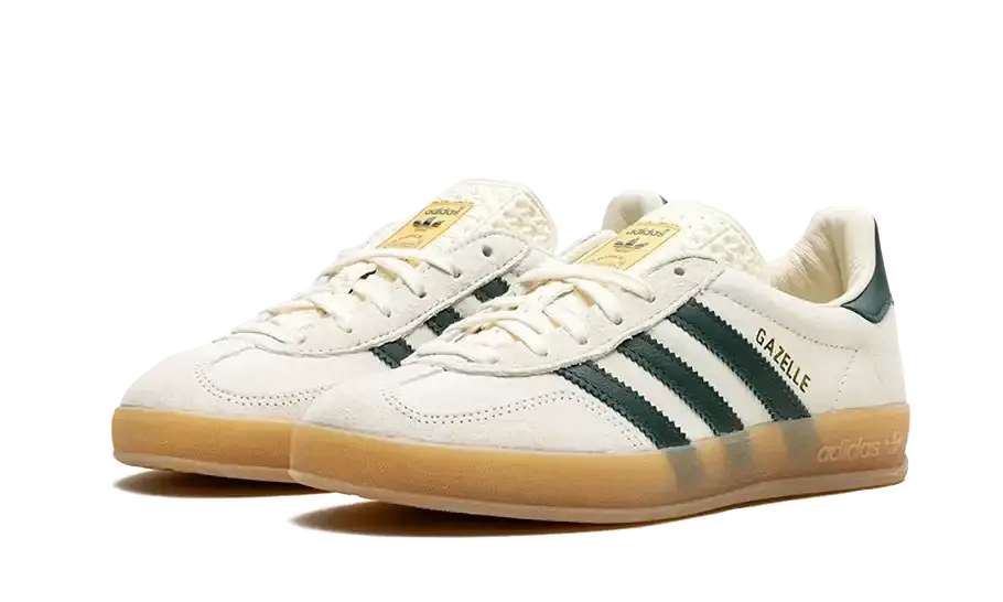 Adidas Gazelle Indoor Cream White Collegiate Green Gum VOSneakers