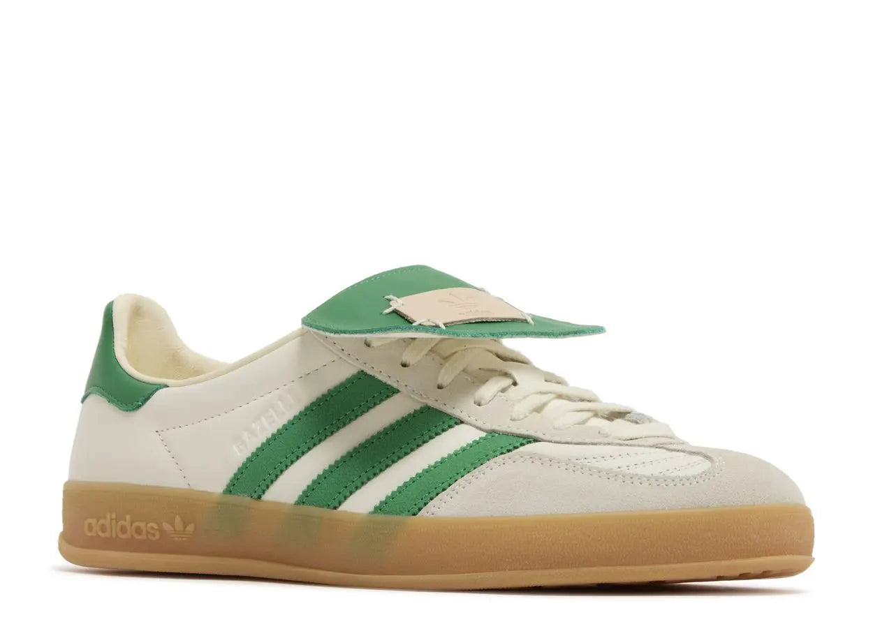 Adidas Gazelle Indoor Foot Industry Off White Green Adidas