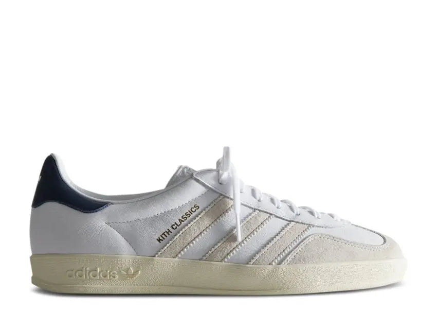 Adidas Gazelle Indoor Kith Classics White Navy Adidas