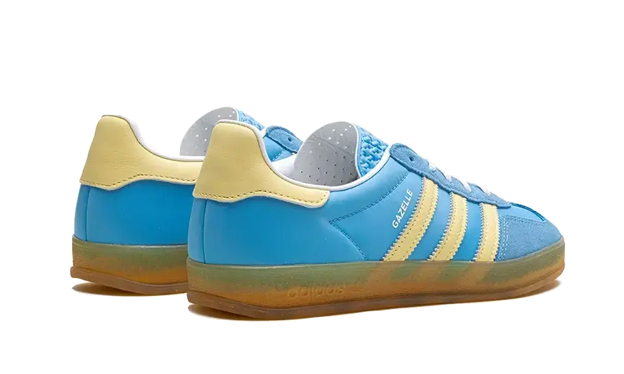 Adidas Gazelle Indoor Semi Blue Burst Almost Yellow Adidas
