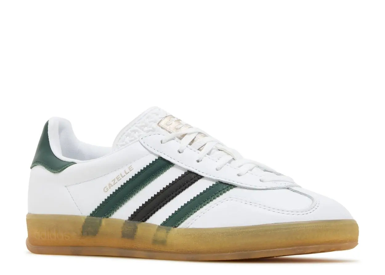 Adidas Gazelle Indoor White Collegiate Green Adidas