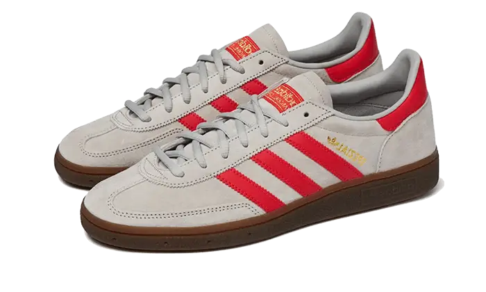 Adidas Handball Spezial Grey Two Hi-Res Red VOSneakers