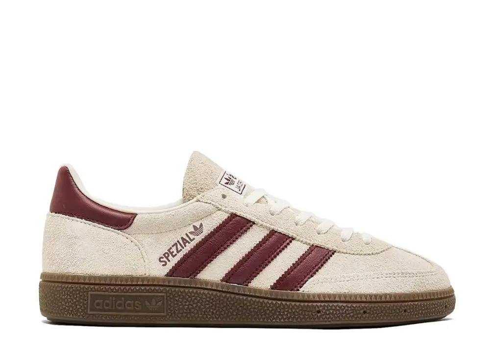 Adidas Handball Spezial Off White Collegiate Burgundy Adidas