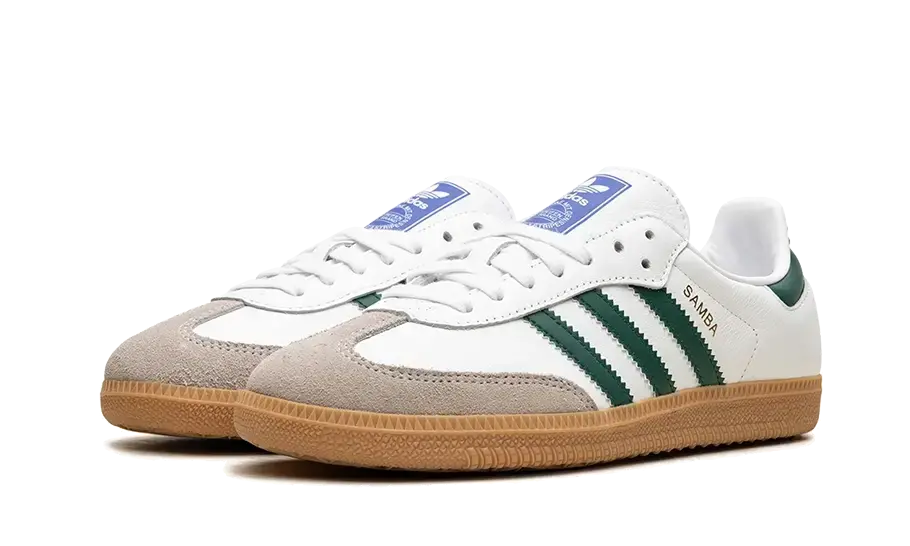 Adidas Originals Samba OG White Collegiate Green Gum Adidas