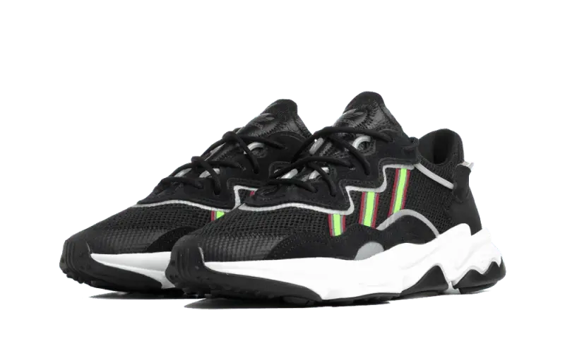 Adidas Ozweego Core Black Solar Green Adidas