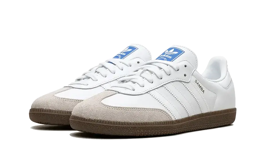 Adidas Samba Cloud White Blue Gum VOSneakers