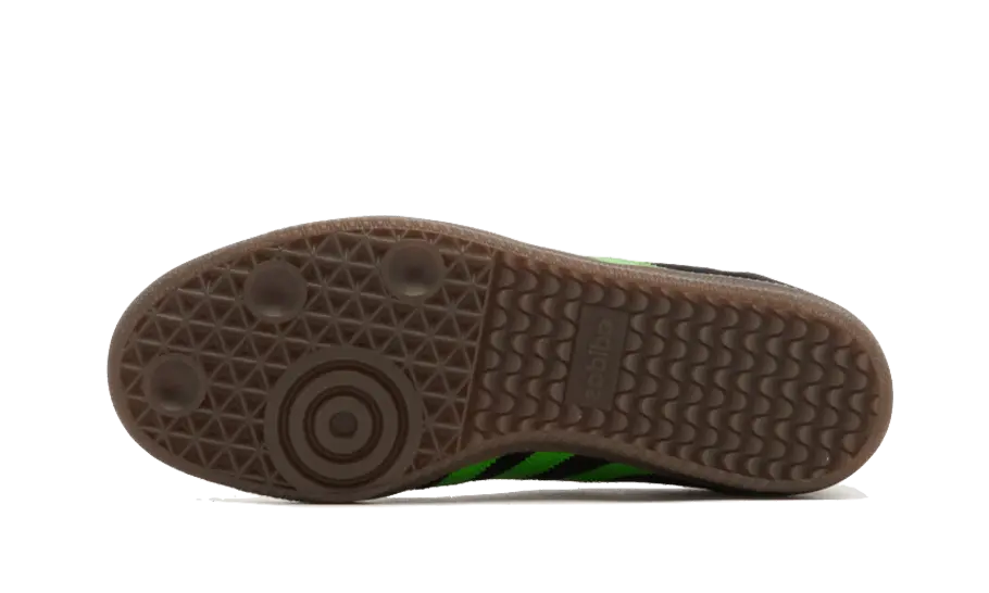 Adidas Samba Deco SPZL Core Black Lucid Lime VOSneakers