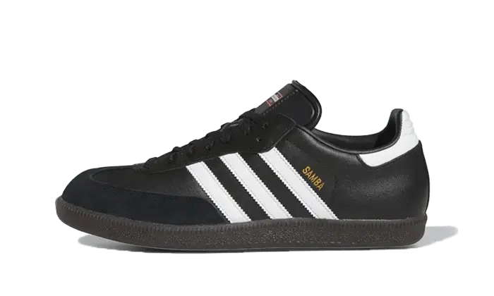 Adidas Samba Leather Black White Adidas