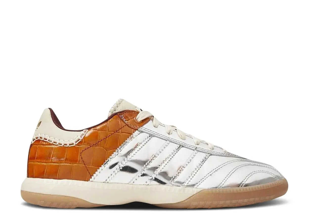Adidas Samba Millennium Wales Bonner Silver Metallic Yellow Croc Adidas