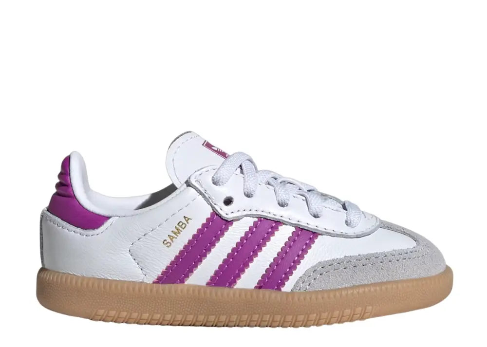 Adidas Samba OG Cloud White Purple Burst Gum (TD) Air Jordan