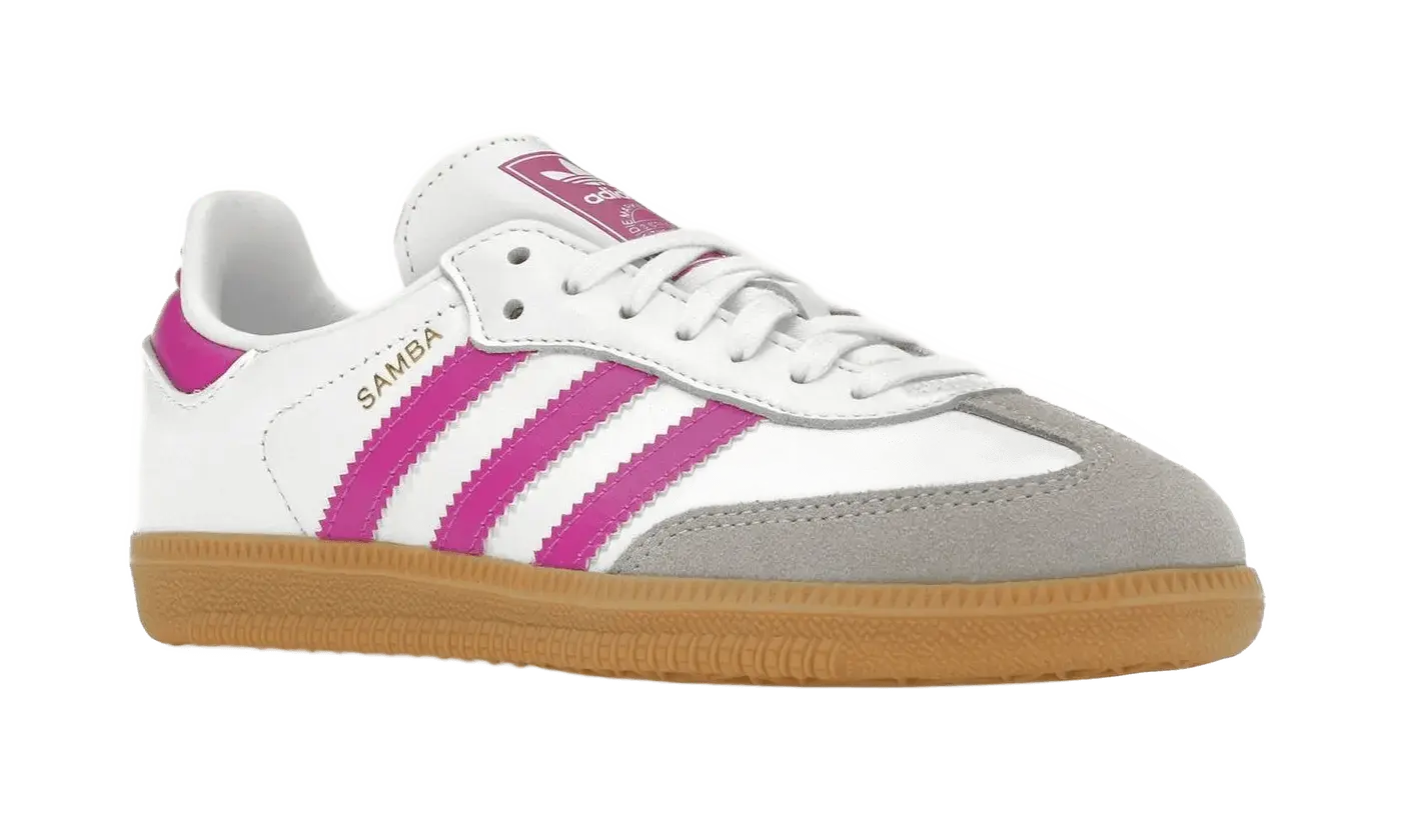 Adidas Samba OG Footwear White Purple (Kids) VOSneakers