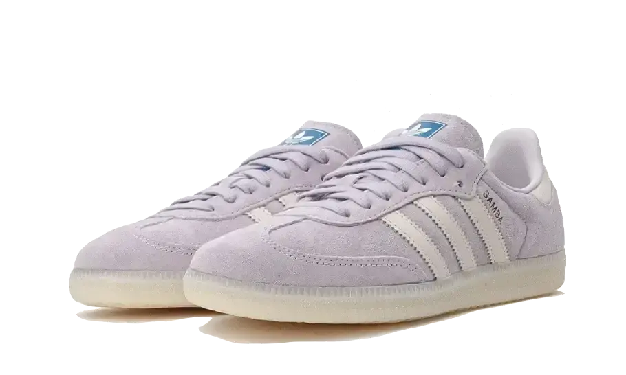 Adidas Samba OG Silver Dawn Chalk White VOSneakers
