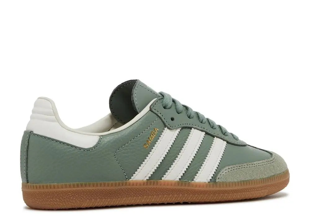 Adidas Samba OG Silver Green Gum Adidas