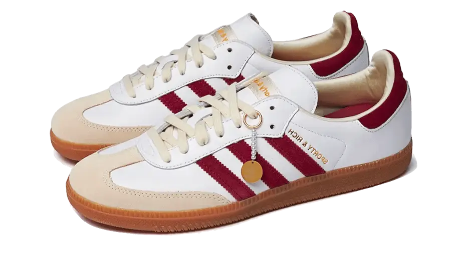 Adidas Samba OG Sporty & Rich White Core Burgundy Adidas