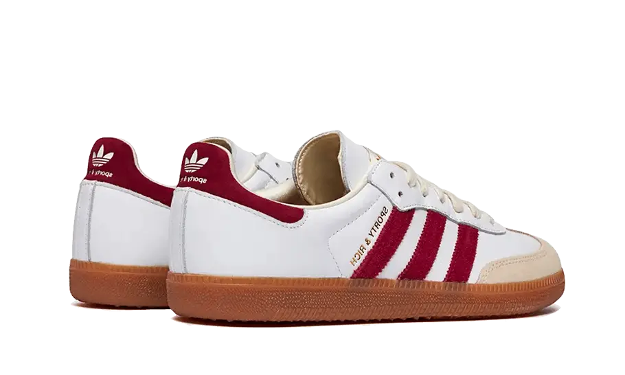 Adidas Samba OG Sporty & Rich White Core Burgundy Adidas