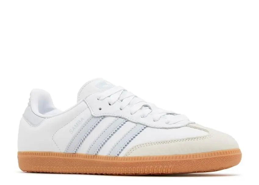 Adidas Samba OG White Halo Blue Gum Adidas