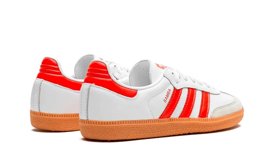 Adidas Samba OG White Solar Red Gum VOSneakers