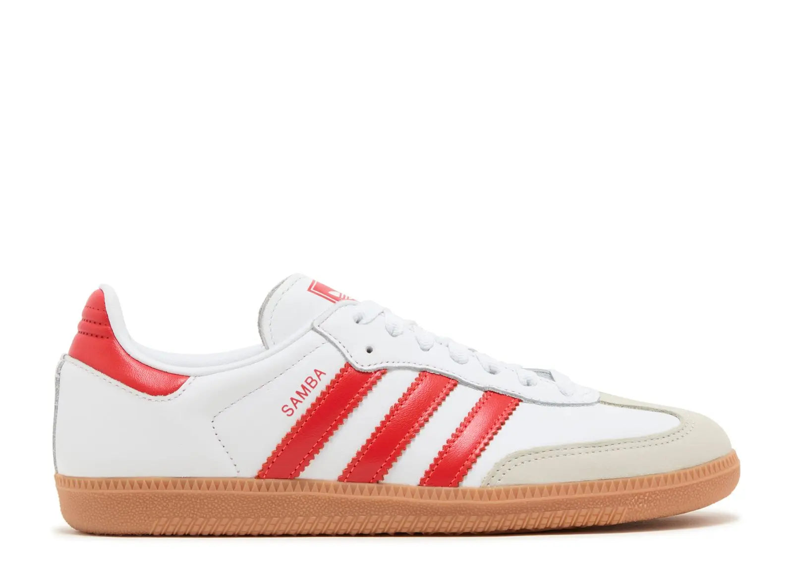 Adidas Samba OG White Solar Red Gum Adidas