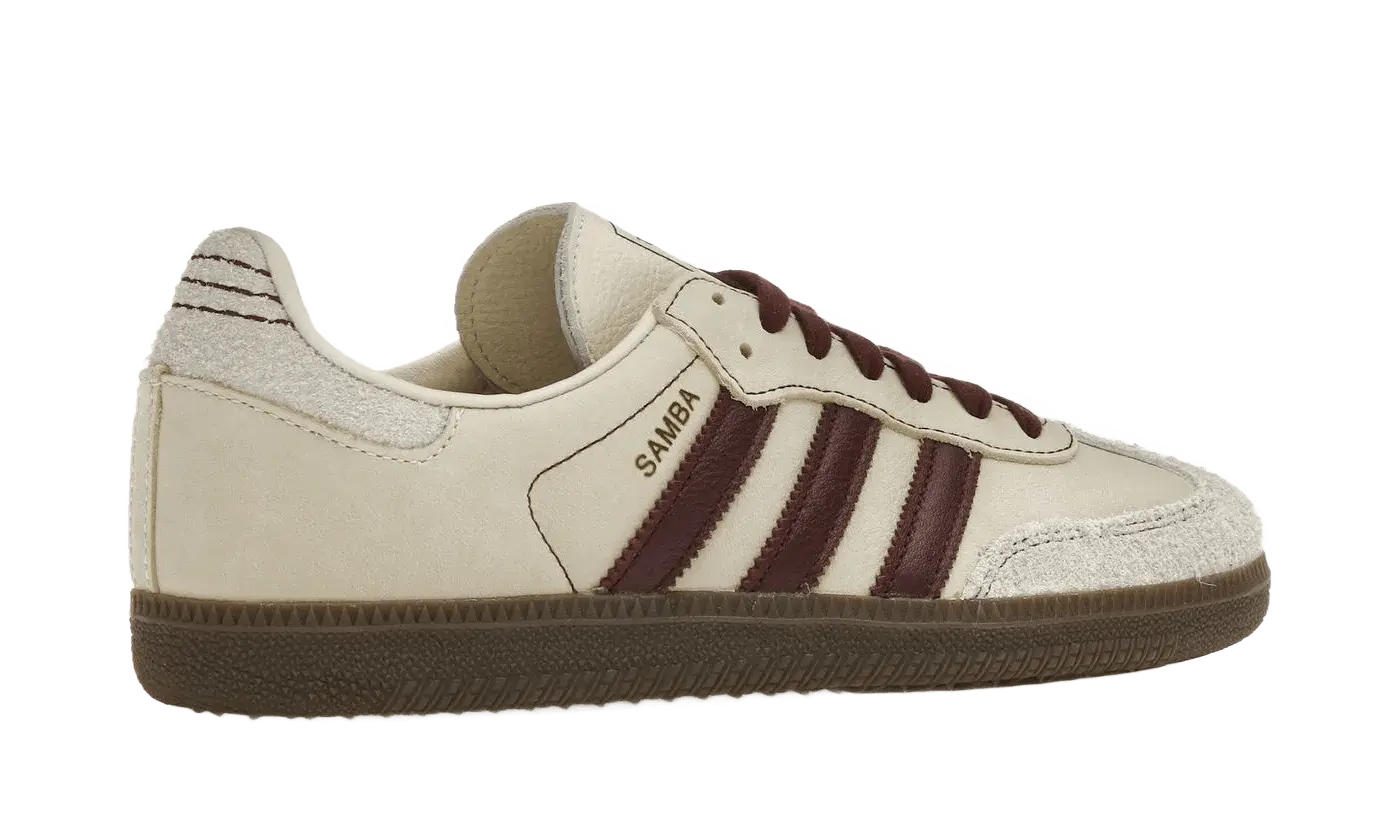 Adidas Samba OG Wonder White Maroon VOSneakers