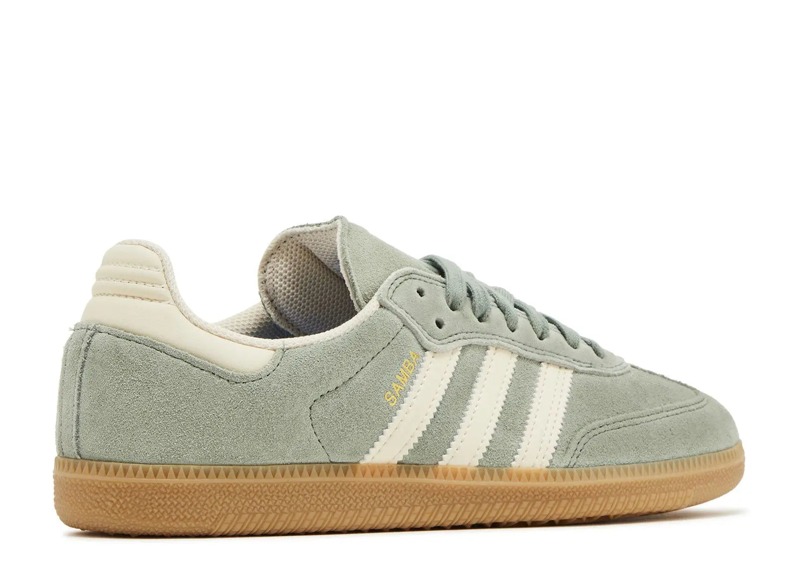 Adidas Samba Silver Green Wonder White Adidas