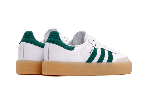 Adidas Samba White Collegiate Green Gum Adidas