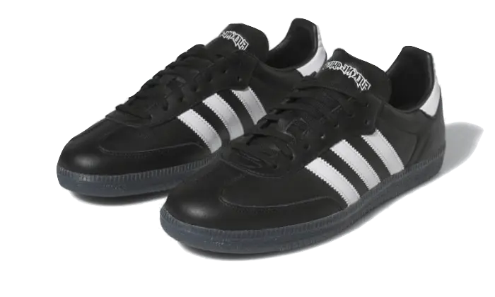 Adidas Samba Fucking Awesome Black White Adidas