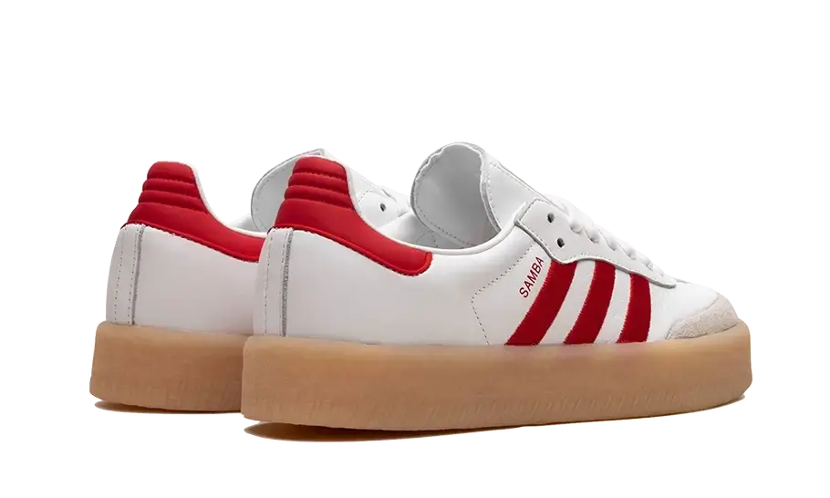 Adidas Sambae White Better Scarlet Gum Adidas